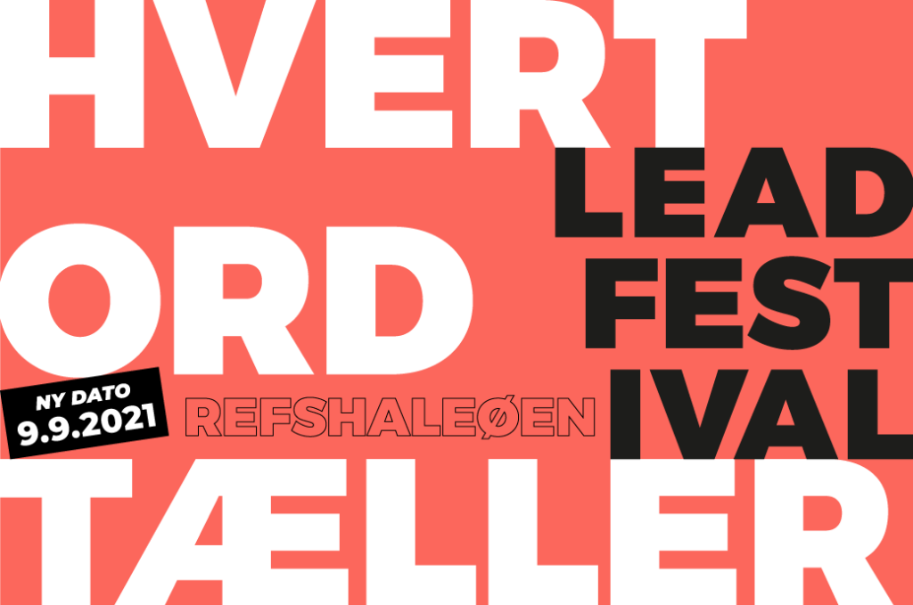 Festival Poster ny dato