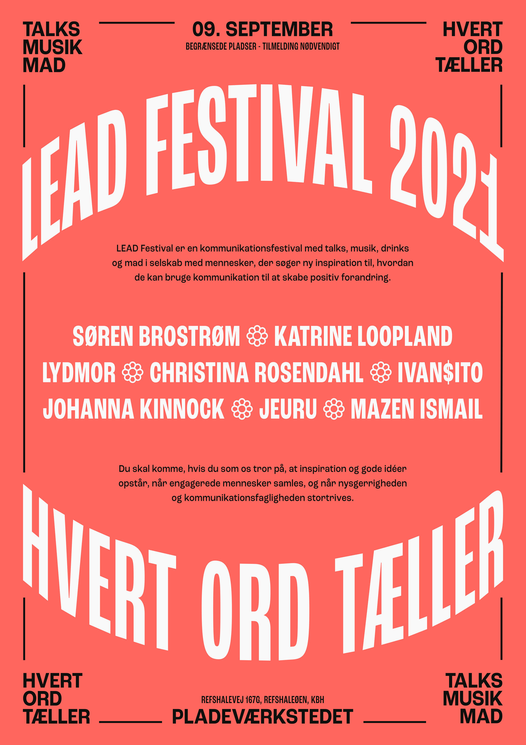 LEAD Festivalplakat