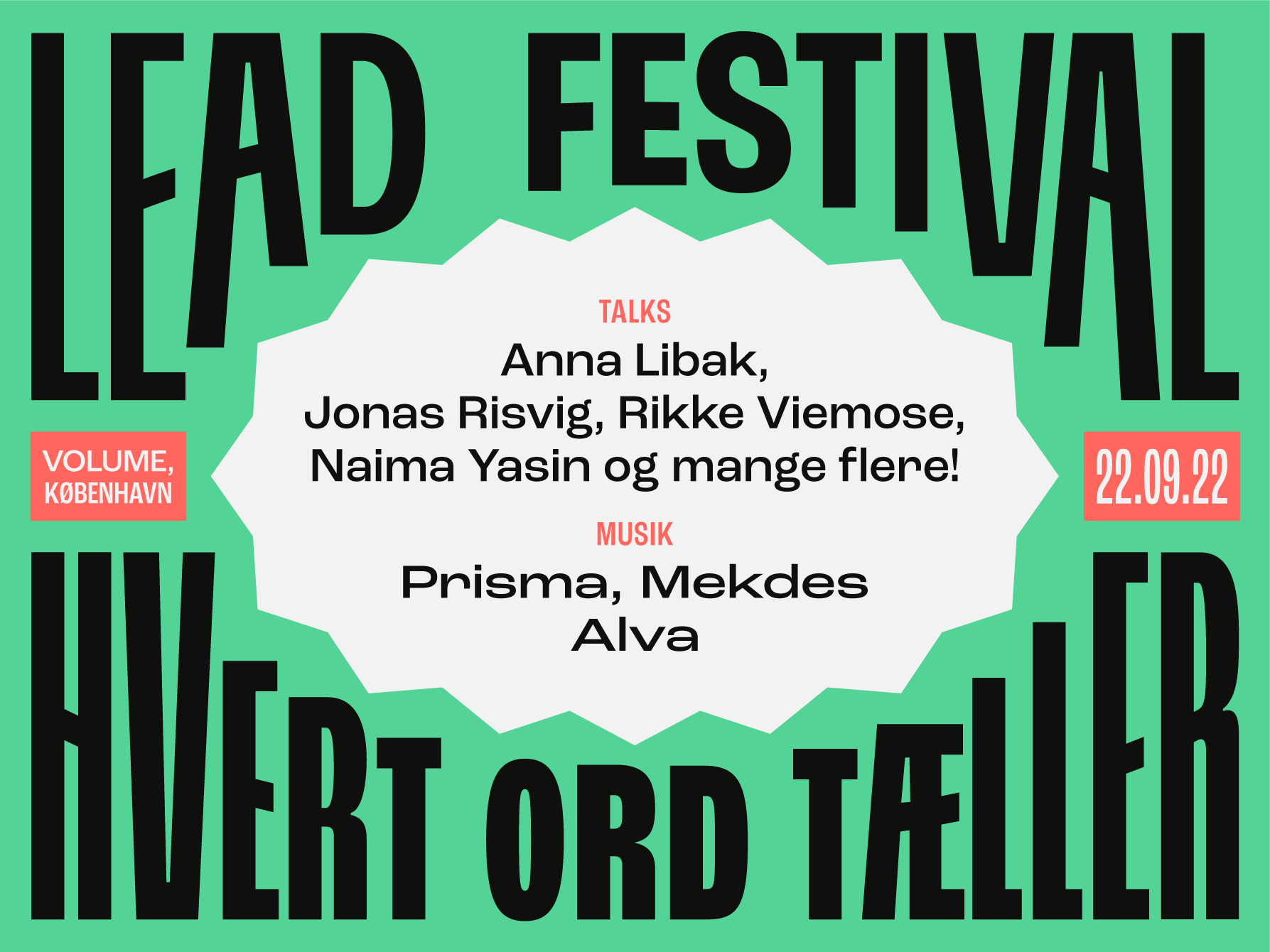 Lead Agency Festival Lead Agency